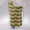 Shetland Sheepdog Pattern Print Hooded Blanket-Free Shipping