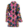 Acanthurus Achilles Fish Print Women's Bath Robe-Free Shipping