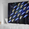 Cynotilapia Afra Fish Print Shower Curtains-Free Shipping