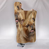 Brussels Griffon Dog Print Hooded Blanket-Free Shipping