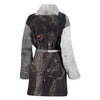 Cane Corso Print Women's Bath Robe-Free Shipping