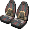 Cute English Mastiff  Print Car Seat Covers- Free Shipping