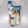 Akita Inu Print Hooded Blanket-Free Shipping