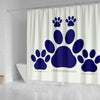 Dog Paws Art Print Shower Curtains-Free Shipping