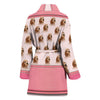 Cockapoo Dog Print Women's Bath Robe-Free Shipping