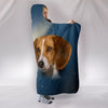 American Foxhound Print Hooded Blanket-Free Shipping