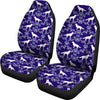 German Shepherd Dog Floral Print Car Seat Covers-Free Shipping