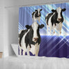 Girolando Cattle (Cow) Print Shower Curtain-Free Shipping