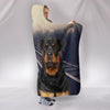 Amazing Rottweiler Print Hooded Blanket-Free Shipping