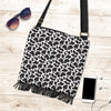 Cow Print Boho Handbag