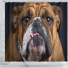 Bulldog Lovers Shower Curtain