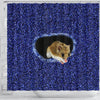 Chinese Hamster Print Shower Curtains-Free Shipping