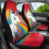 Unicorn rainbow Print Car Seat Covers-Free Shipping