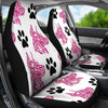 Great Dane Paw Patterns Print Car Seat Covers-Free Shipping