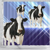 Girolando Cattle (Cow) Print Shower Curtain-Free Shipping