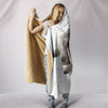 Irish Wolfhound Dog Print Hooded Blanket-Free Shipping