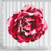 Rose Watercolor Art Print Shower Curtains-Free Shipping