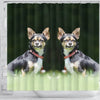 Lovely Chihuahua Dog Print Shower Curtains-Free Shipping