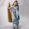 Snowy Lion Print Hooded Blanket-Free Shipping