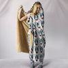 French Bulldog Pattern Print Hooded Blanket-Free Shipping