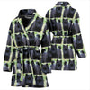 Schipperke Dog Pattern Print Women's Bath Robe-Free Shipping