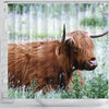 Amazing Highland Cattle (Cow) Print Shower Curtains-Free Shipping