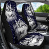 Siberian Husky Dog Art Print Car Seat Covers-Free Shipping