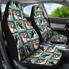 Cavalier King Charles Spaniel Dog Pattern Print Car Seat Covers-Free Shipping