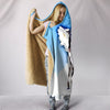 Andalusian horse Print Hooded Blanket-Free Shipping