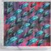 Jack Dampsy Fish Print Shower Curtains-Free Shipping