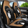 Cute Portuguese Water Dog Print Car Seat Covers-Free Shipping
