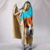 Cute Akita Dog Print Hooded Blanket-Free Shipping