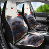 Cute Yorkshire Terrier (Yorkie) Print Car Seat Covers-Free Shipping