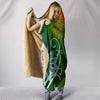 Conure Parrot Print Hooded Blanket-Free Shipping