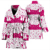 Penguin Bird Print Women's Bath Robe-Free Shipping