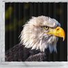 White Tailed Eagle Bird Print Shower Curtains-Free Shipping