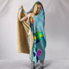 Angel Fish Print Hooded Blanket-Free Shipping