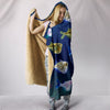 Common Hatchetfish Print Hooded Blanket-Free Shipping