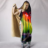 Love Bird Print Hooded Blanket-Free Shipping