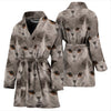 British Shorthair Lots Print Women's Bath Robe-Free Shipping