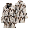 Shih Tzu Dog Patterns Print Women's Bath Robe-Free Shipping