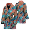 Jack Dempsey Fish Print Women's Bath Robe-Free Shipping