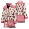 Cockapoo Dog Print Women's Bath Robe-Free Shipping