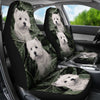 Cute West Highland White Terrier Print Car Seat Covers- Free Shipping