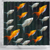 Molly Fish (Poecilia Sphenops) Print Shower Curtains-Free Shipping