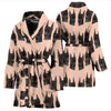 Doberman Dog Pattern Print Women's Bath Robe-Free Shipping