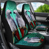 African Grey (Congo Grey Parrot) Parrot Print Car Seat Covers-Free Shipping