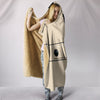 Tie Printed Hooded Blanket-Free Shipping