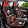 Entlebucher Mountain Dog On Pink Print Car Seat Covers-Free Shipping