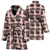 Maine Coon Cat Pattern Print Women's Bath Robe-Free Shipping